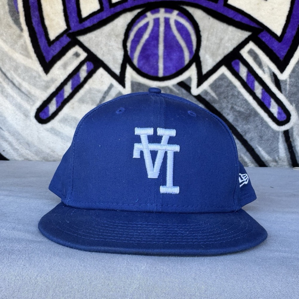 MLB - Dodgers Upside Down LA Logo 9FIFTY Adjustable Snap-Back New Era Cap